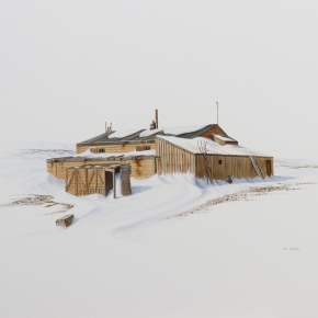 Scott's Terra Nova hut study