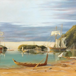 Early Golden Years, Waka and sailing ships, Golden Bay 1843